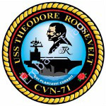 USS Theodore Roosevelt ship crest