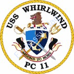 USS Whirlwind ship crest