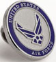 Airforce lapel pin