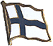 Finland flag lapel pin