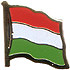 Hungary flag lapel pin