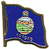 Kansas flag lapel pin