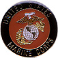 Marine Corps emblem lapel pin