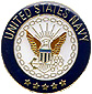 Navy flag lapel pin